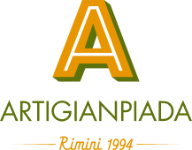 Logo di Artigianpiada, un marchio di gastronomia di Rimini fondato nel 1994