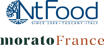 Logo di NtFood, azienda toscana con oltre 30 anni di esperienza nella produzione alimentare